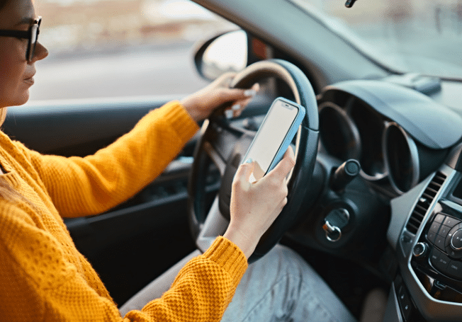Opening Garage Door inside the Car Using Smart phone.