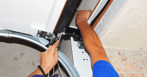 Repairing garage door