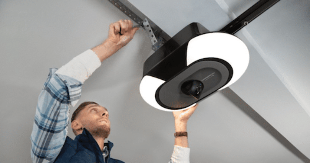 how to replace garage door opener battery