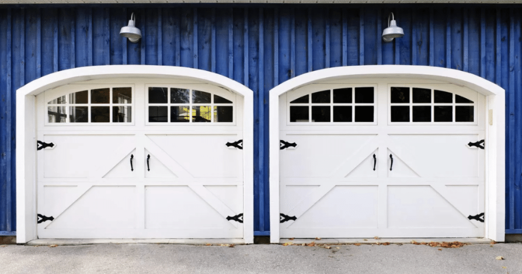 side hinged garage doors